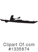 Kayak Clipart #1335874 by Maria Bell