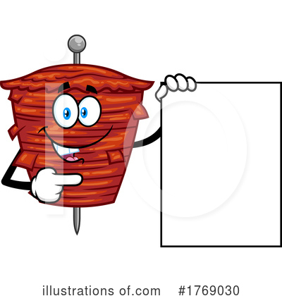 Royalty-Free (RF) Kebab Clipart Illustration by Hit Toon - Stock Sample #1769030