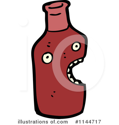 Royalty-Free (RF) Ketchup Clipart Illustration by lineartestpilot - Stock Sample #1144717