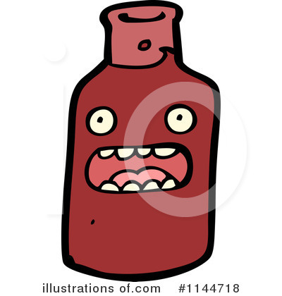 Royalty-Free (RF) Ketchup Clipart Illustration by lineartestpilot - Stock Sample #1144718