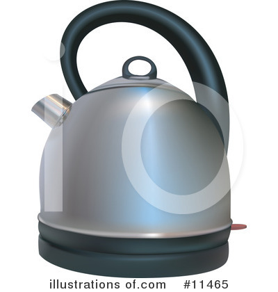 Teapot Clipart #11465 by AtStockIllustration