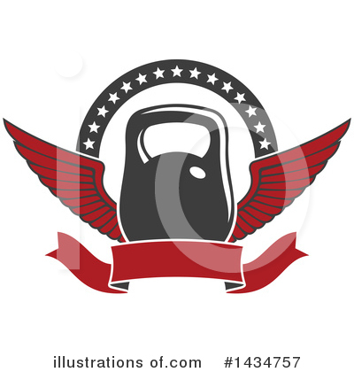 Kettlebell Clipart #1434757 by Vector Tradition SM
