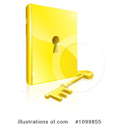 Royalty-Free (RF) Key Clipart Illustration by AtStockIllustration - Stock Sample #1099855