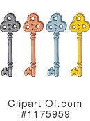 Key Clipart #1175959 by Any Vector
