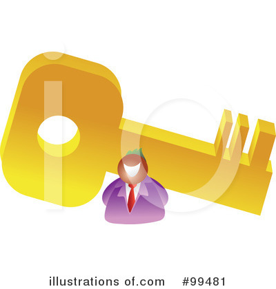 Royalty-Free (RF) Key Clipart Illustration by Prawny - Stock Sample #99481