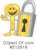 Key Mascot Clipart #212918 by Toons4Biz