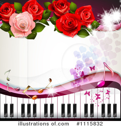 Piano Keyboard Clipart #1115832 by merlinul