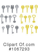 Keys Clipart #1067293 by Vector Tradition SM
