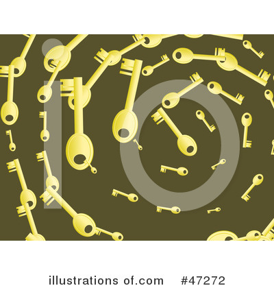 Royalty-Free (RF) Keys Clipart Illustration by Prawny - Stock Sample #47272