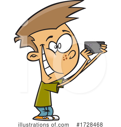 Smart Phone Clipart #1728468 by toonaday