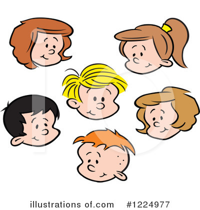 Royalty-Free (RF) Kids Clipart Illustration by Johnny Sajem - Stock Sample #1224977