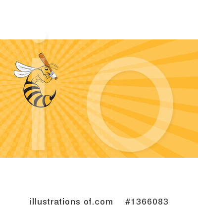 Bee Clipart #1366083 by patrimonio
