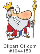 King Clipart #1044150 by toonaday