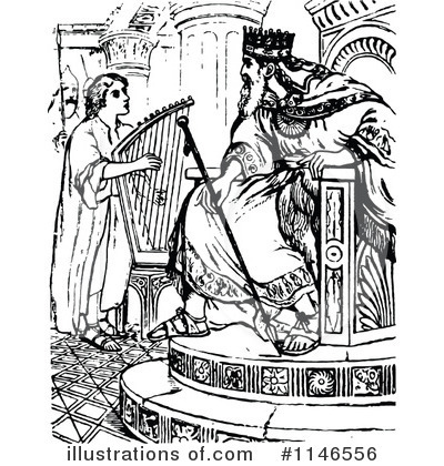 Royalty-Free (RF) King Clipart Illustration by Prawny Vintage - Stock Sample #1146556
