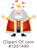 King Clipart #1231490 by Cory Thoman