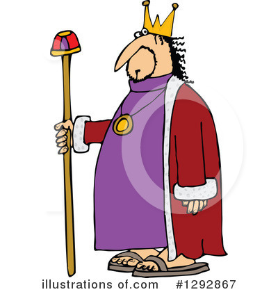 Royalty-Free (RF) King Clipart Illustration by djart - Stock Sample #1292867