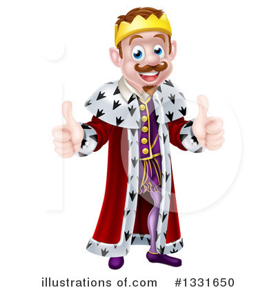 Royalty-Free (RF) King Clipart Illustration by AtStockIllustration - Stock Sample #1331650