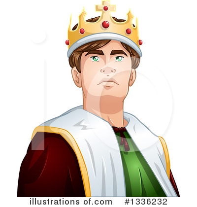 Royalty-Free (RF) King Clipart Illustration by Liron Peer - Stock Sample #1336232