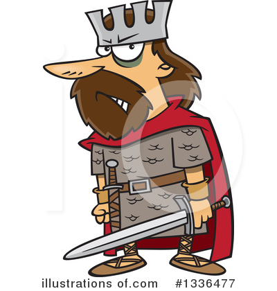 King Clipart #1336477 by toonaday