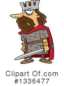 King Clipart #1336477 by toonaday