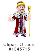 King Clipart #1345715 by AtStockIllustration