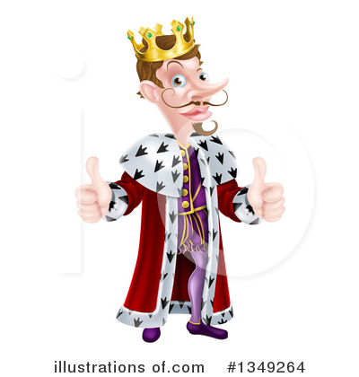 King Clipart #1349264 by AtStockIllustration