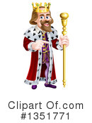 King Clipart #1351771 by AtStockIllustration