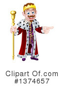 King Clipart #1374657 by AtStockIllustration