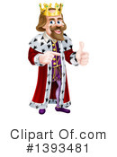 King Clipart #1393481 by AtStockIllustration