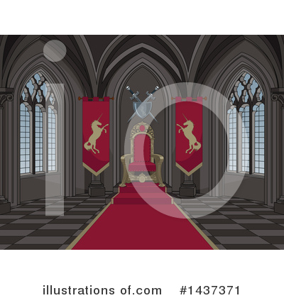 Throne Clipart #1437371 by Pushkin