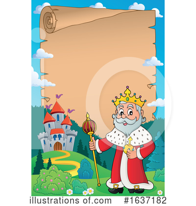 Royalty-Free (RF) King Clipart Illustration by visekart - Stock Sample #1637182
