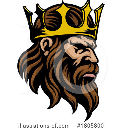 Royalty-Free (RF) King Clipart Illustration by AtStockIllustration - Stock Sample #1805800