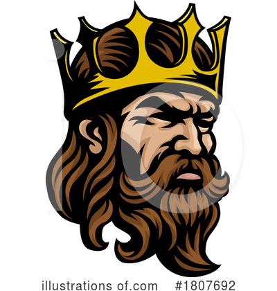 Royalty-Free (RF) King Clipart Illustration by AtStockIllustration - Stock Sample #1807692
