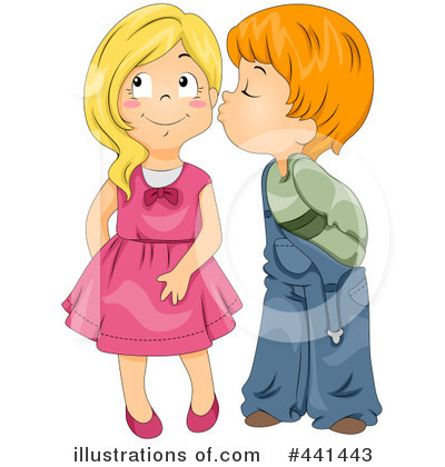 Royalty-Free (RF) Kiss Clipart Illustration by BNP Design Studio - Stock Sample #441443