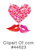 Kissing Clipart #44623 by MilsiArt