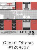 Kitchen Clipart #1264837 by Vector Tradition SM