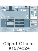 Kitchen Clipart #1274324 by Vector Tradition SM