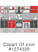 Kitchen Clipart #1274325 by Vector Tradition SM