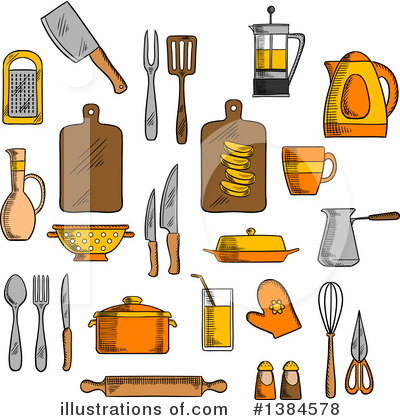 Grater Clipart #1384578 by Vector Tradition SM