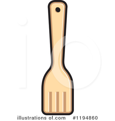 Kitchen Utensil Clipart #1194860 by Lal Perera