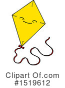 Kite Clipart #1519612 by lineartestpilot