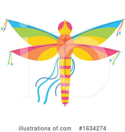 Royalty-Free (RF) Kite Clipart Illustration by Vector Tradition SM - Stock Sample #1634274