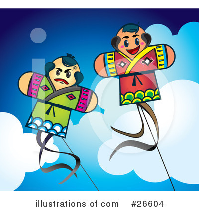 Royalty-Free (RF) Kite Clipart Illustration by NoahsKnight - Stock Sample #26604