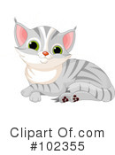 Kitten Clipart #102355 by Pushkin