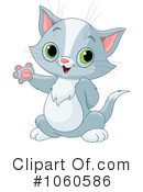 Kitten Clipart #1060586 by Pushkin