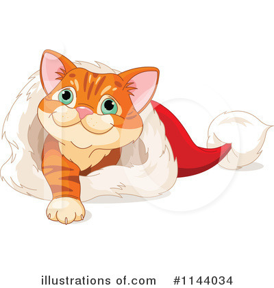 Royalty-Free (RF) Kitten Clipart Illustration by Pushkin - Stock Sample #1144034