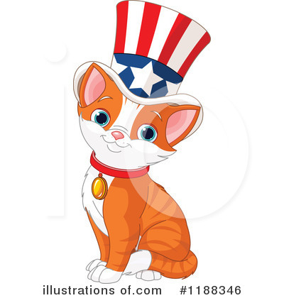 Royalty-Free (RF) Kitten Clipart Illustration by Pushkin - Stock Sample #1188346