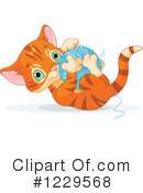 Kitten Clipart #1229568 by Pushkin
