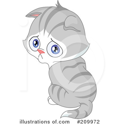 Royalty-Free (RF) Kitten Clipart Illustration by yayayoyo - Stock Sample #209972