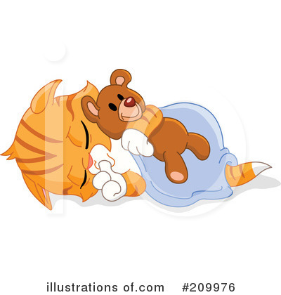 Royalty-Free (RF) Kitten Clipart Illustration by yayayoyo - Stock Sample #209976